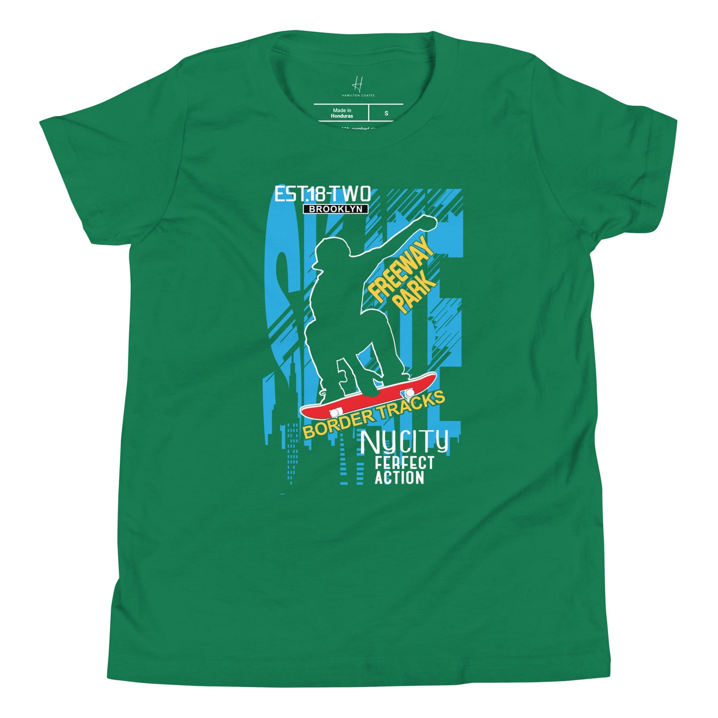 Kurzarm-T-Shirt für Jugendliche – Skate New York