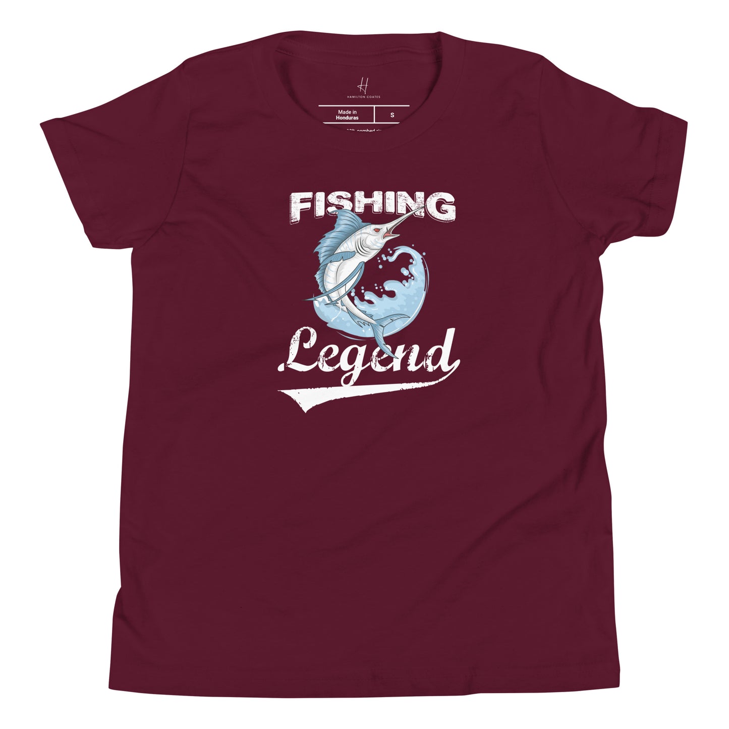 Youth Short Sleeve T-Shirt - Fishing Legend (Marlin)