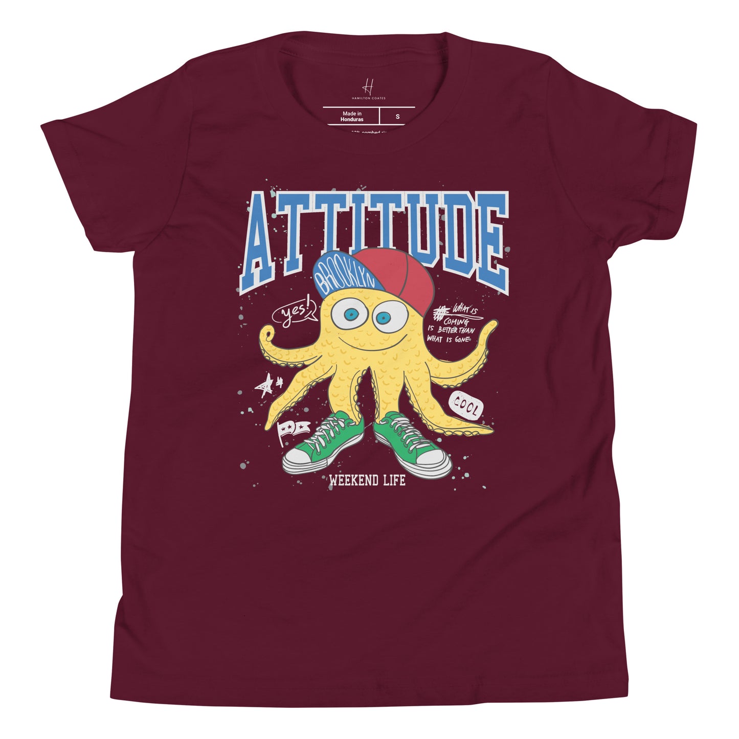 Youth Short Sleeve T-Shirt - New Yorker Attitude Monster