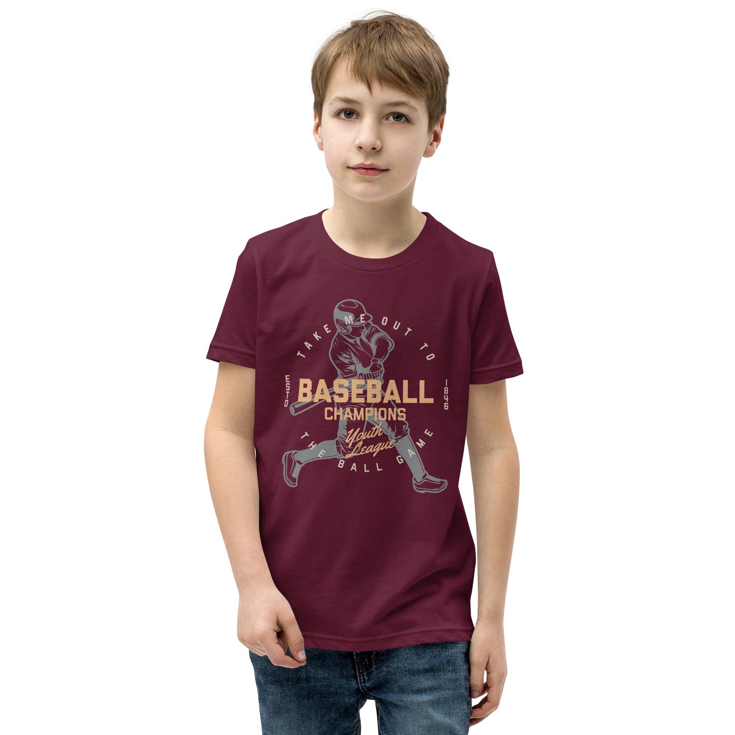 Youth Short Sleeve T-Shirt - Baseball Champion
