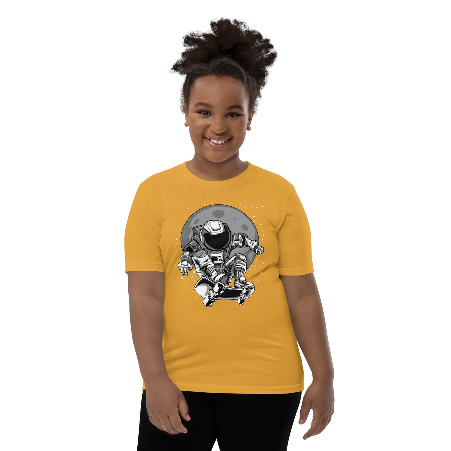 Youth Short Sleeve T-Shirt - Astronaut Skater