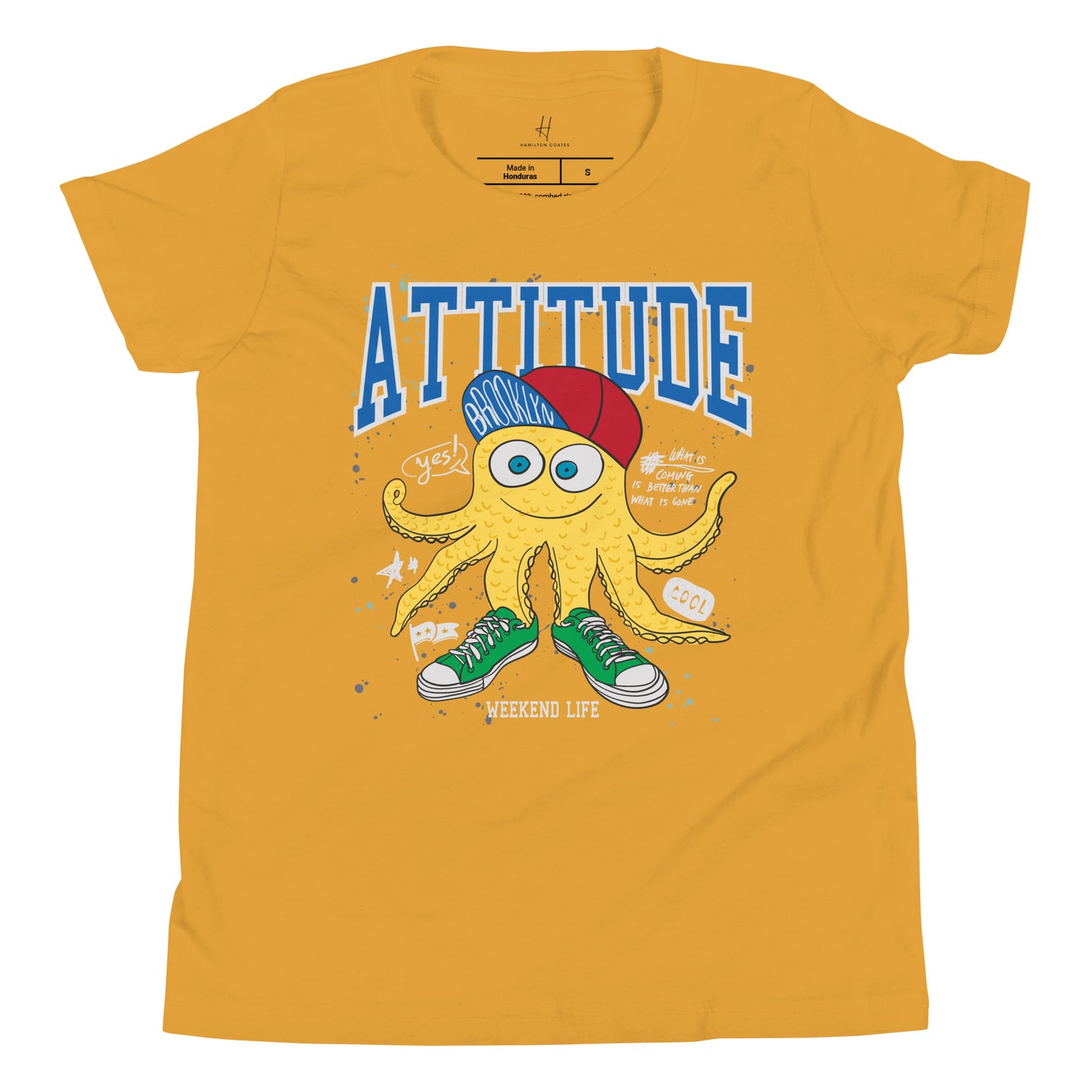 Youth Short Sleeve T-Shirt - New Yorker Attitude Monster
