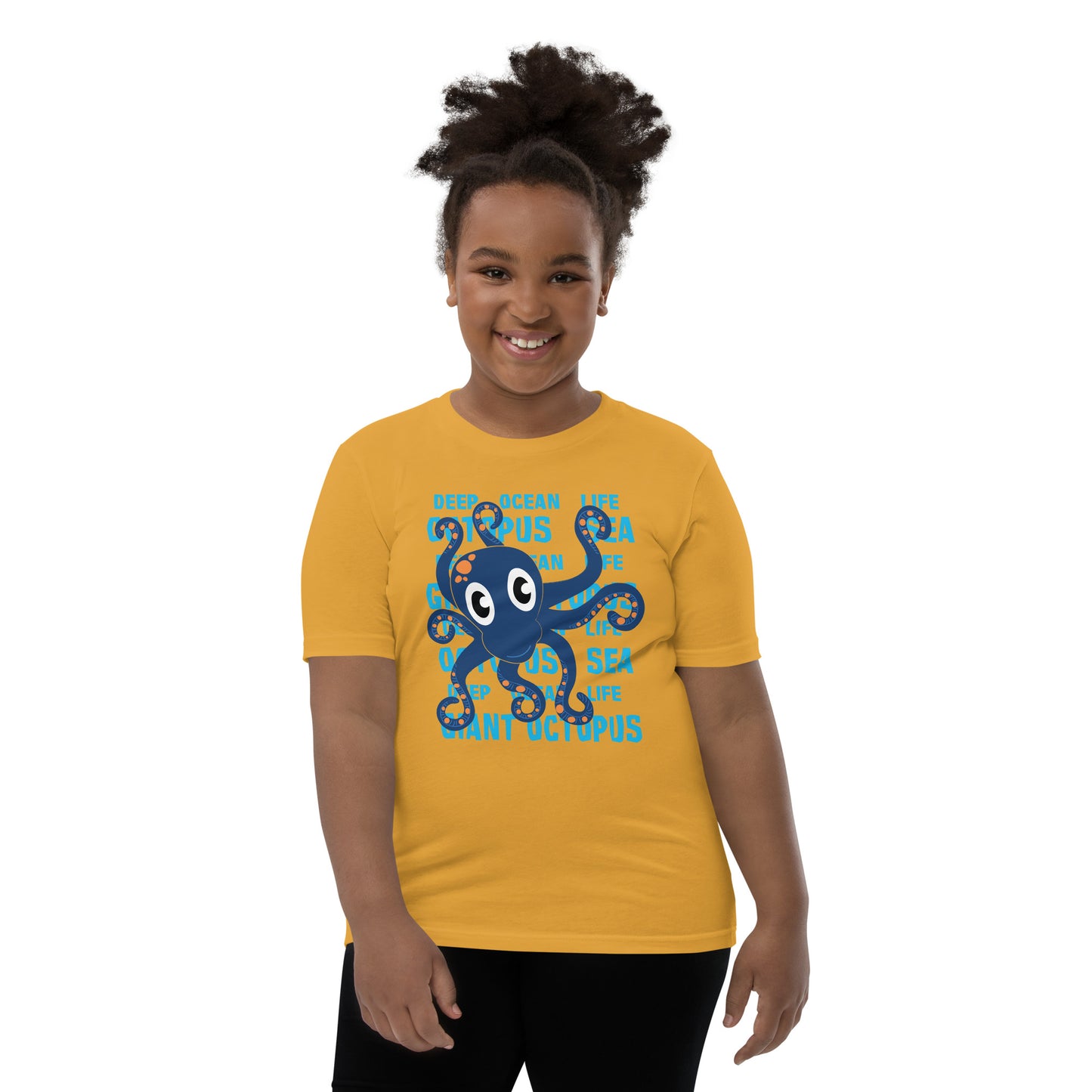 Youth Short Sleeve T-Shirt - Giant Octopus