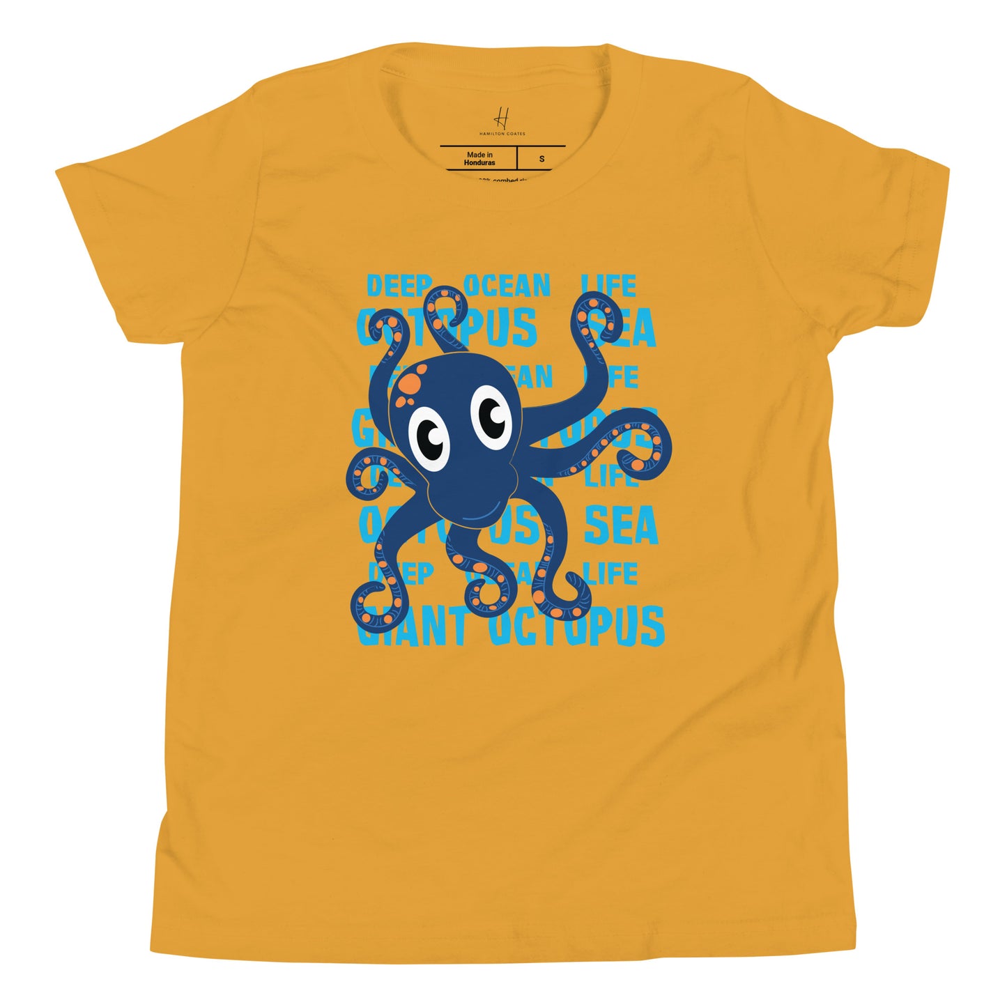 Youth Short Sleeve T-Shirt - Giant Octopus