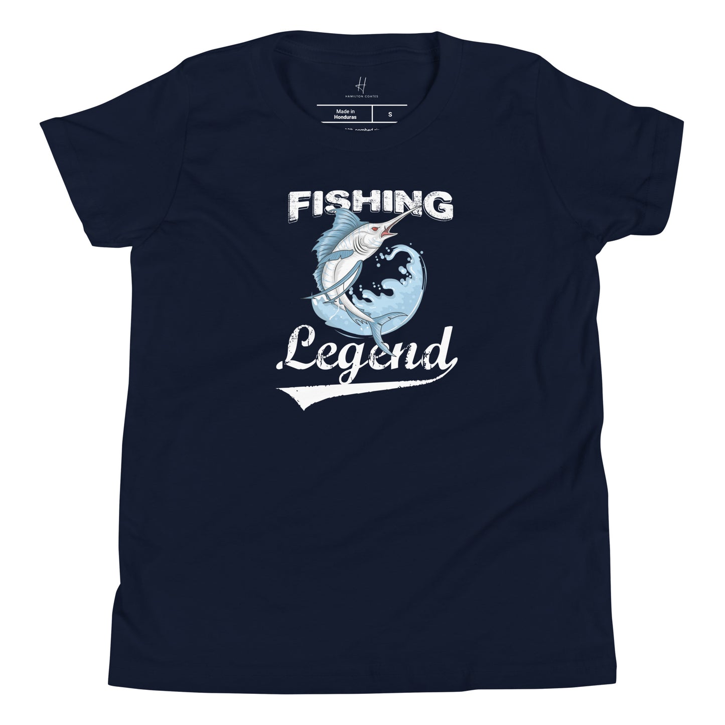 Youth Short Sleeve T-Shirt - Fishing Legend (Marlin)