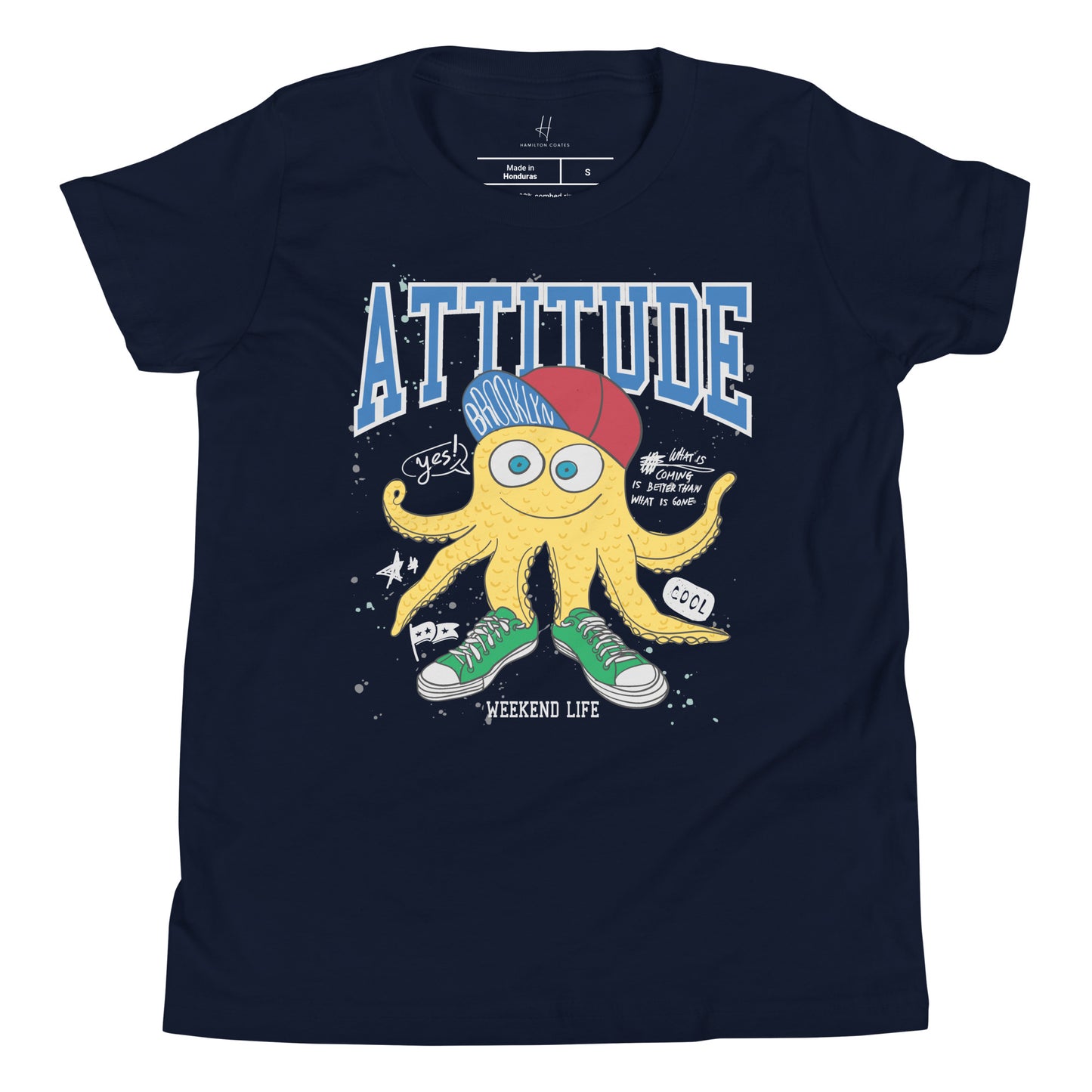 Youth Short Sleeve T-Shirt - New Yorker Attitude Monster