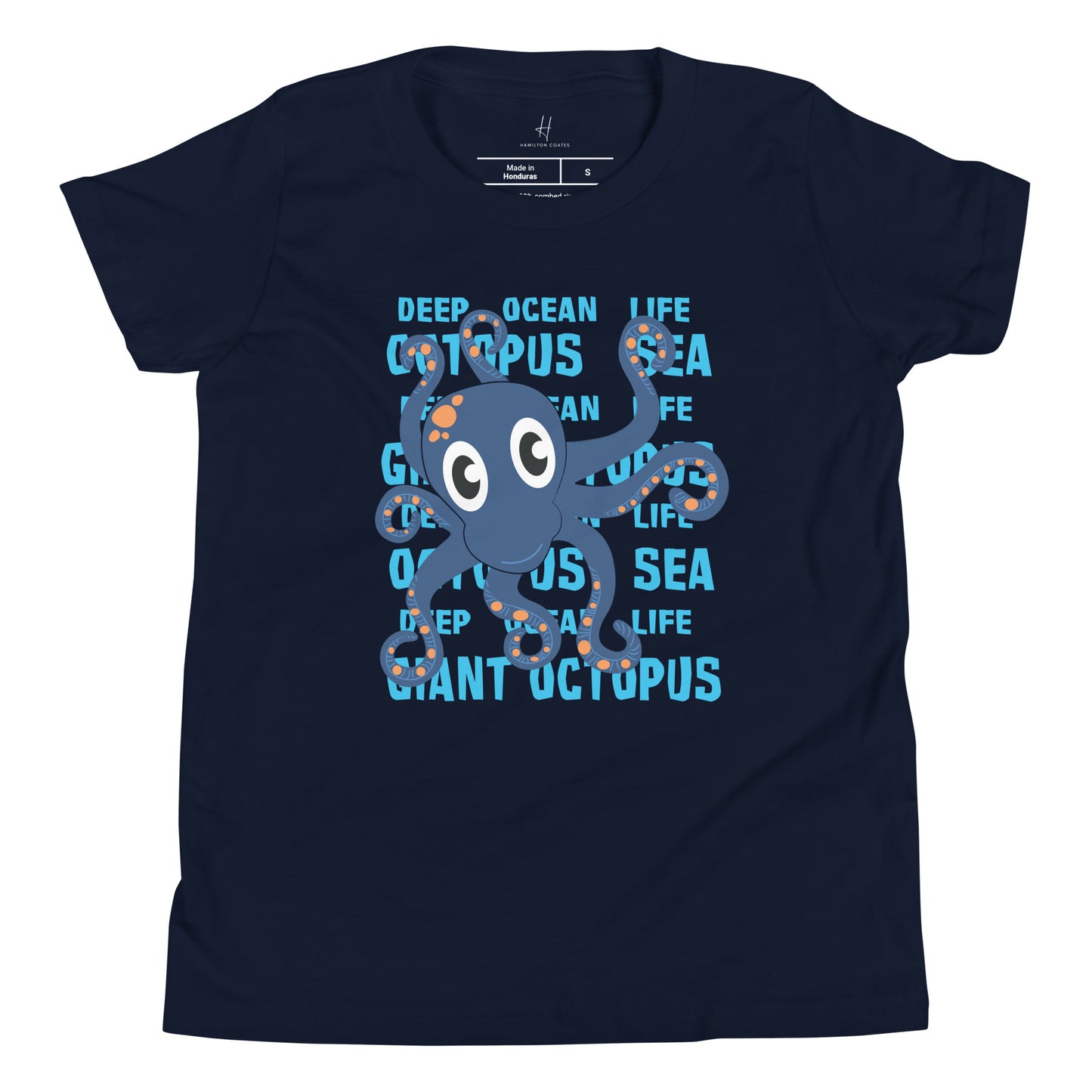 Youth Short Sleeve T-Shirt - Giant Octopus