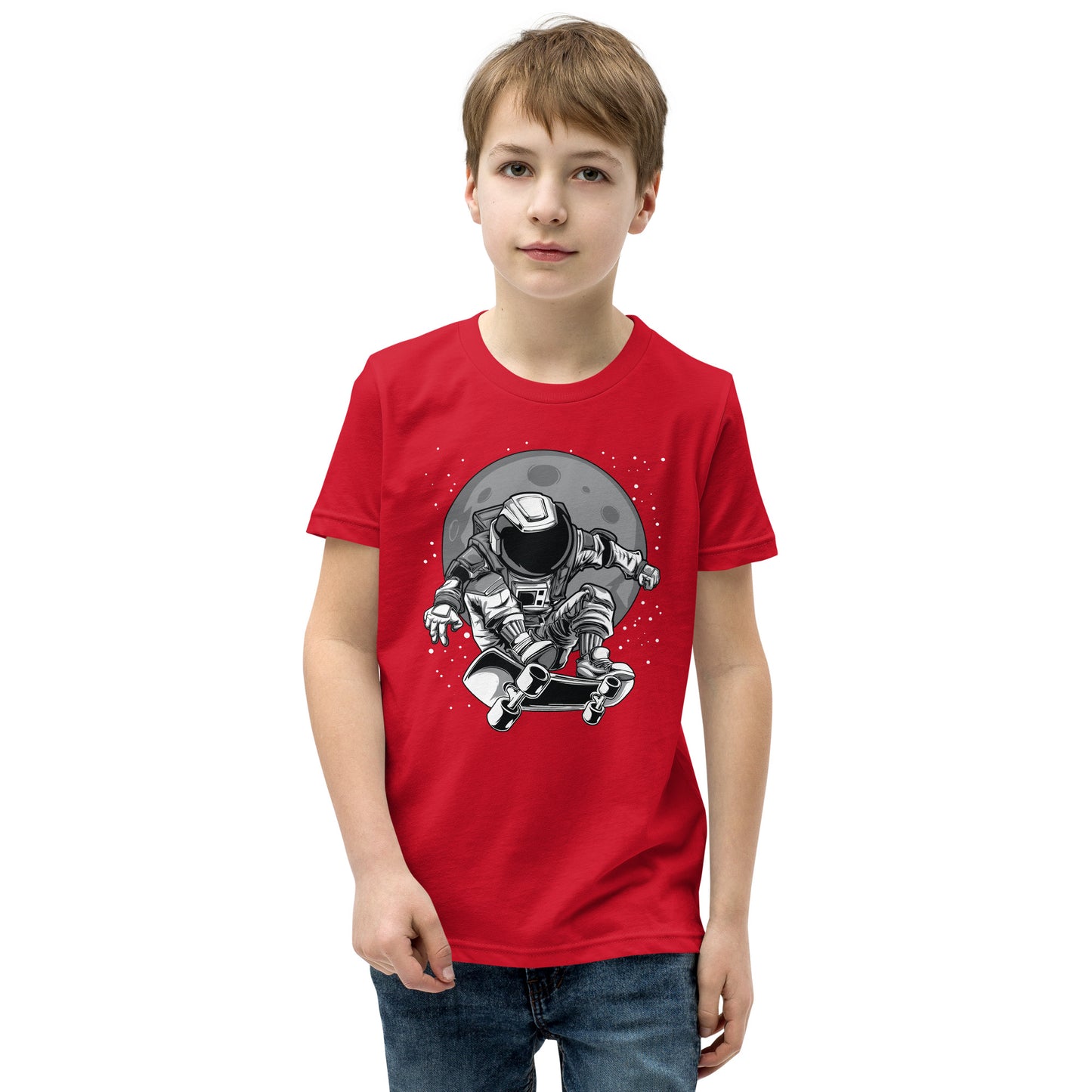 Youth Short Sleeve T-Shirt - Astronaut Skater