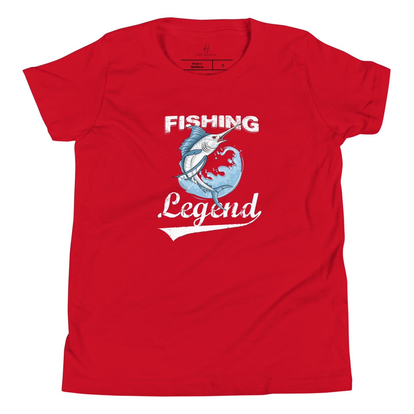 Youth Short Sleeve T-Shirt - Fishing Legend (Marlin)