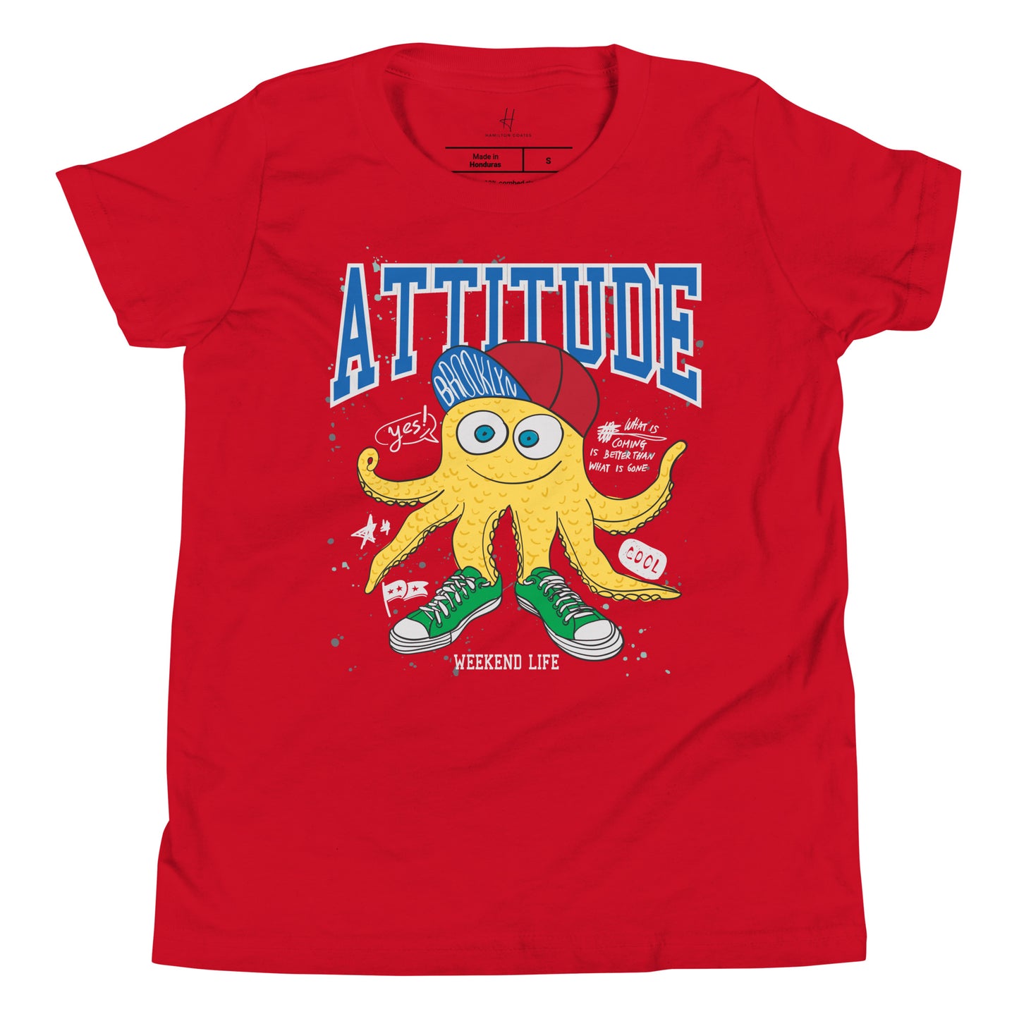 Youth Short Sleeve T-Shirt - New Yorker Attitude Monster