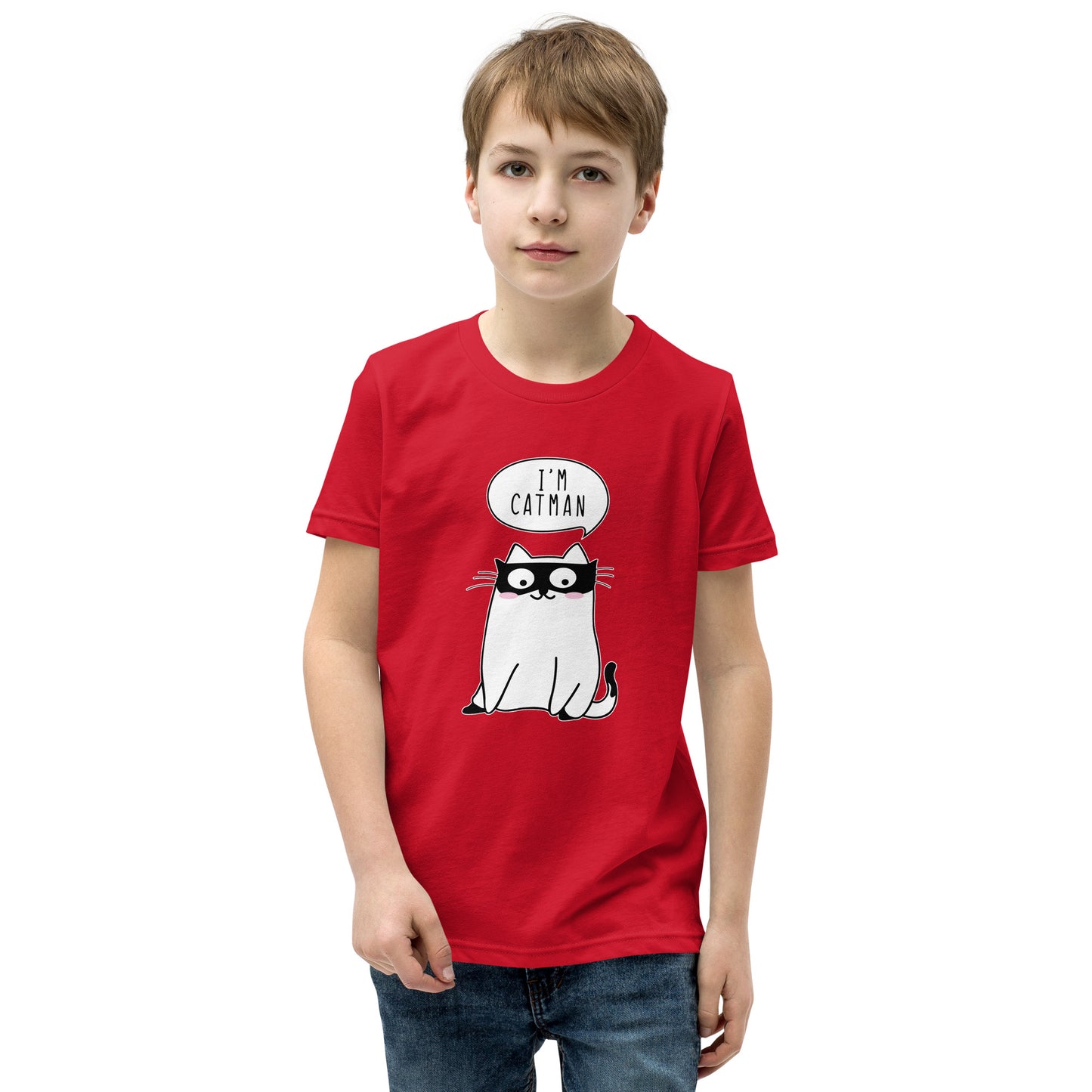 Youth Short Sleeve T-Shirt - I'm Catman
