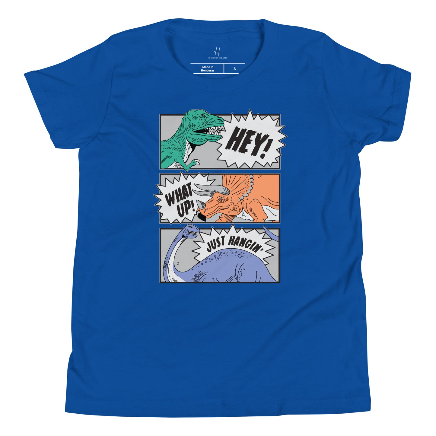 Youth Short Sleeve T-Shirt - Dinosaur Friends Club