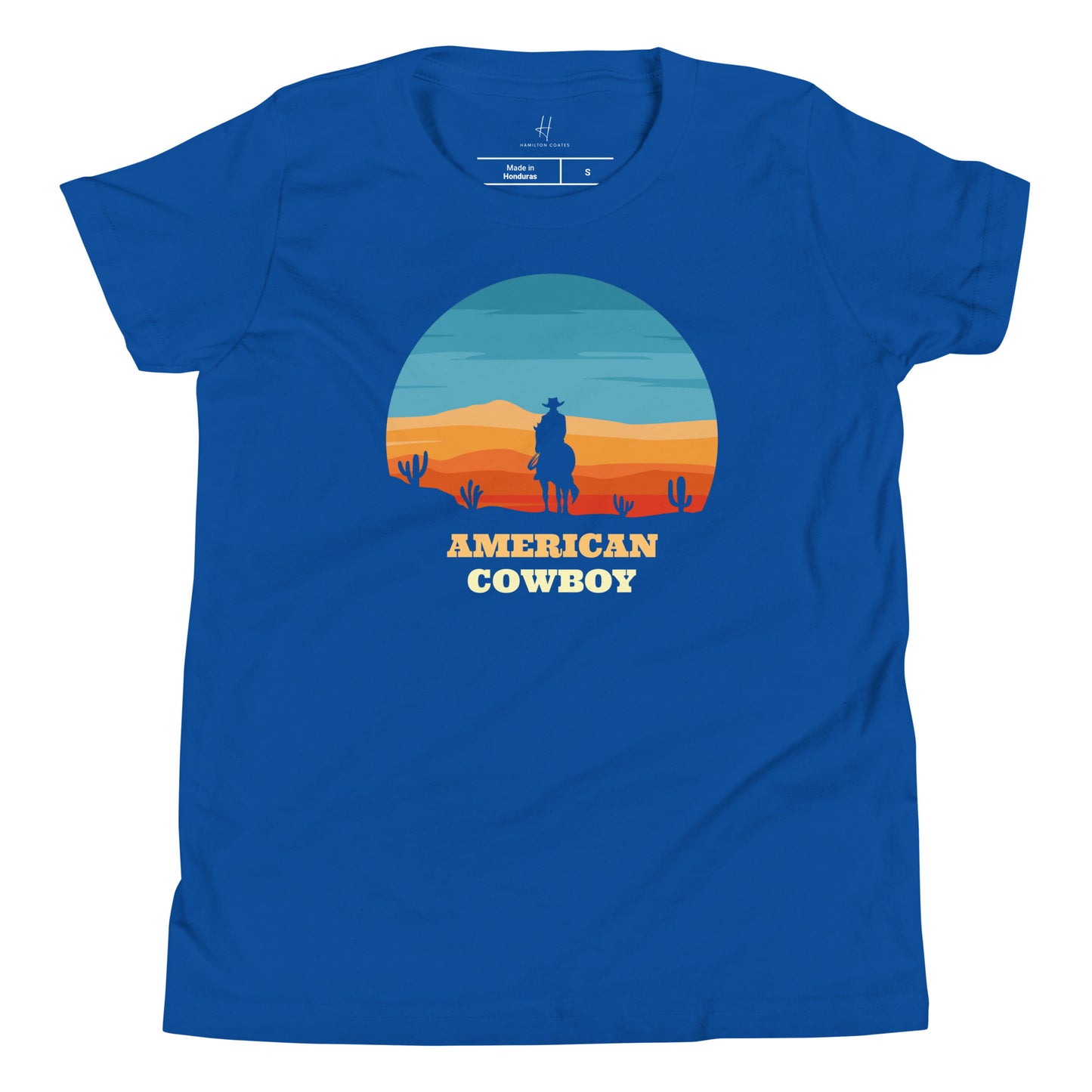 Youth Short Sleeve T-Shirt - American Cowboy