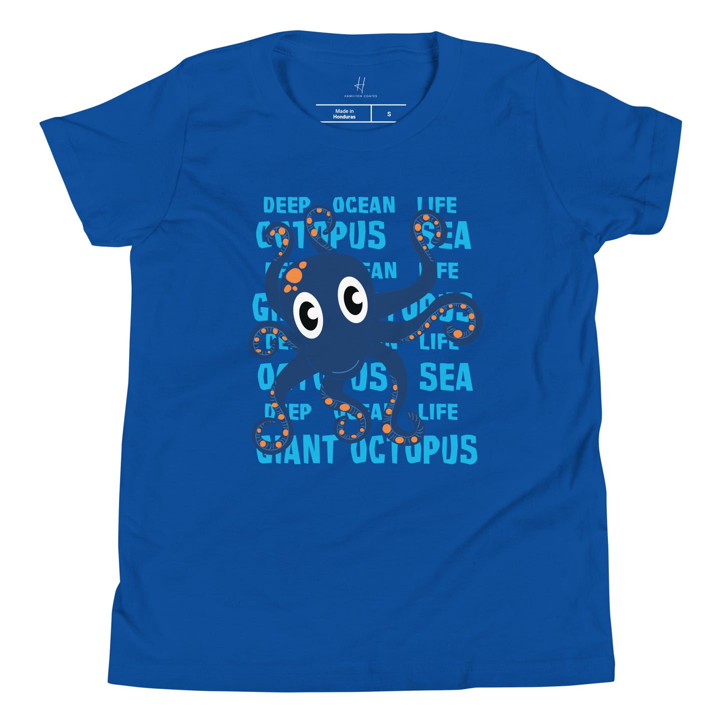 Youth Short Sleeve T-Shirt - Giant Octopus