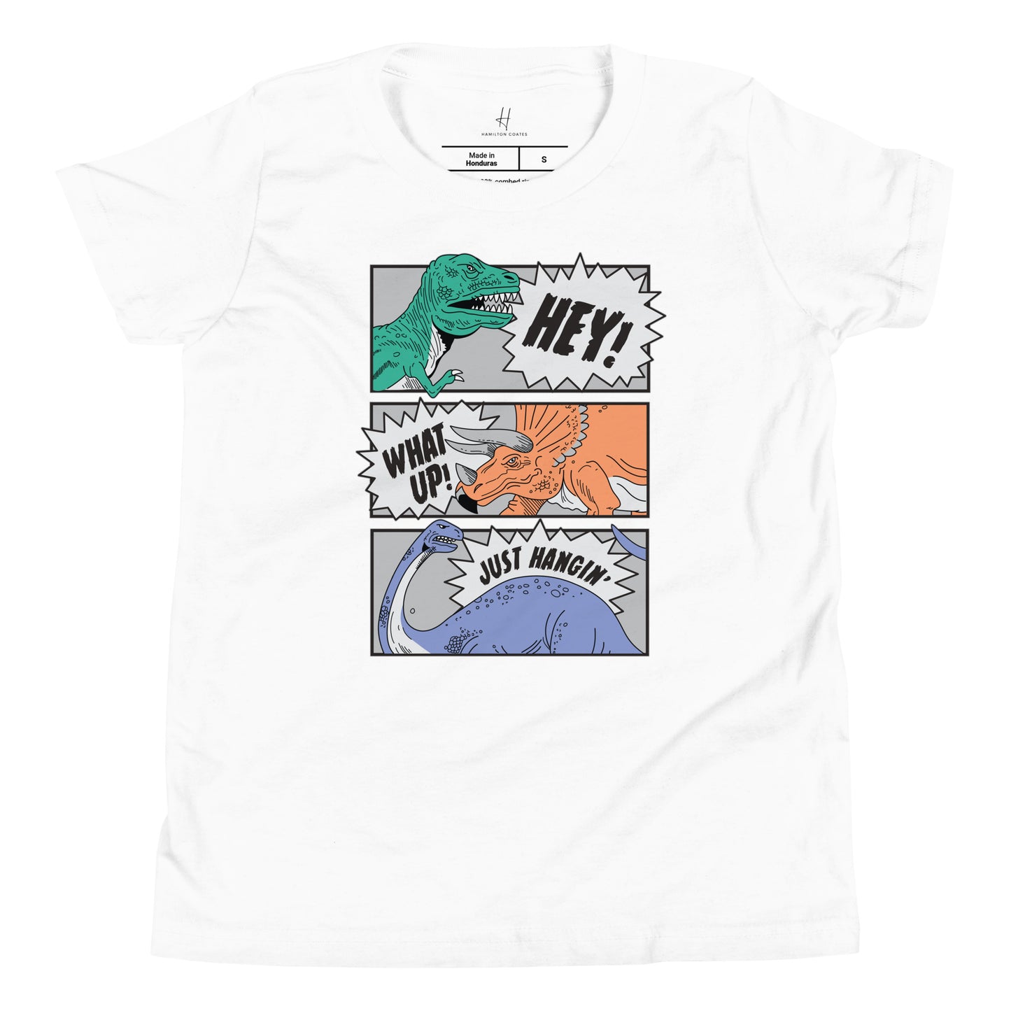 Youth Short Sleeve T-Shirt - Dinosaur Friends Club