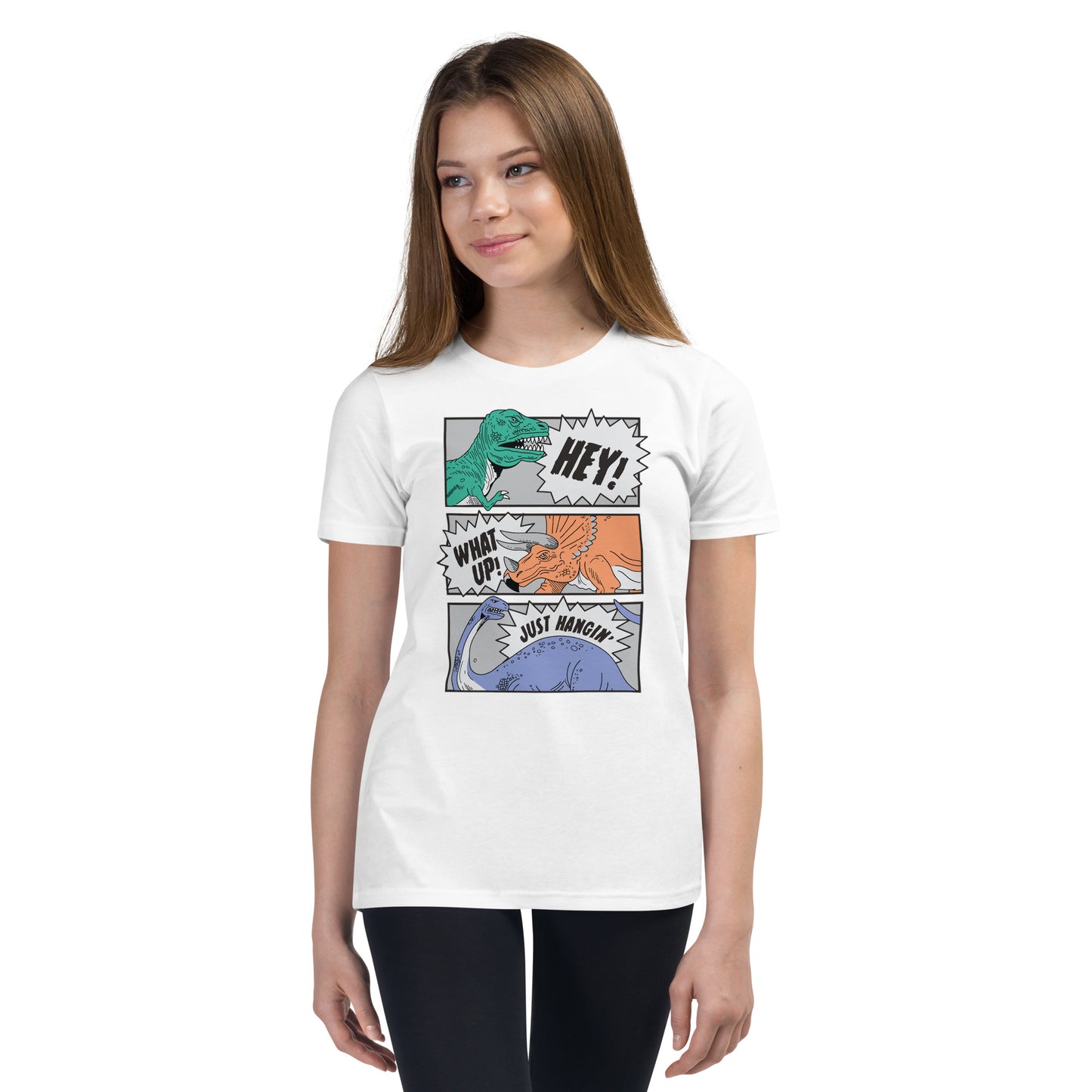 Youth Short Sleeve T-Shirt - Dinosaur Friends Club