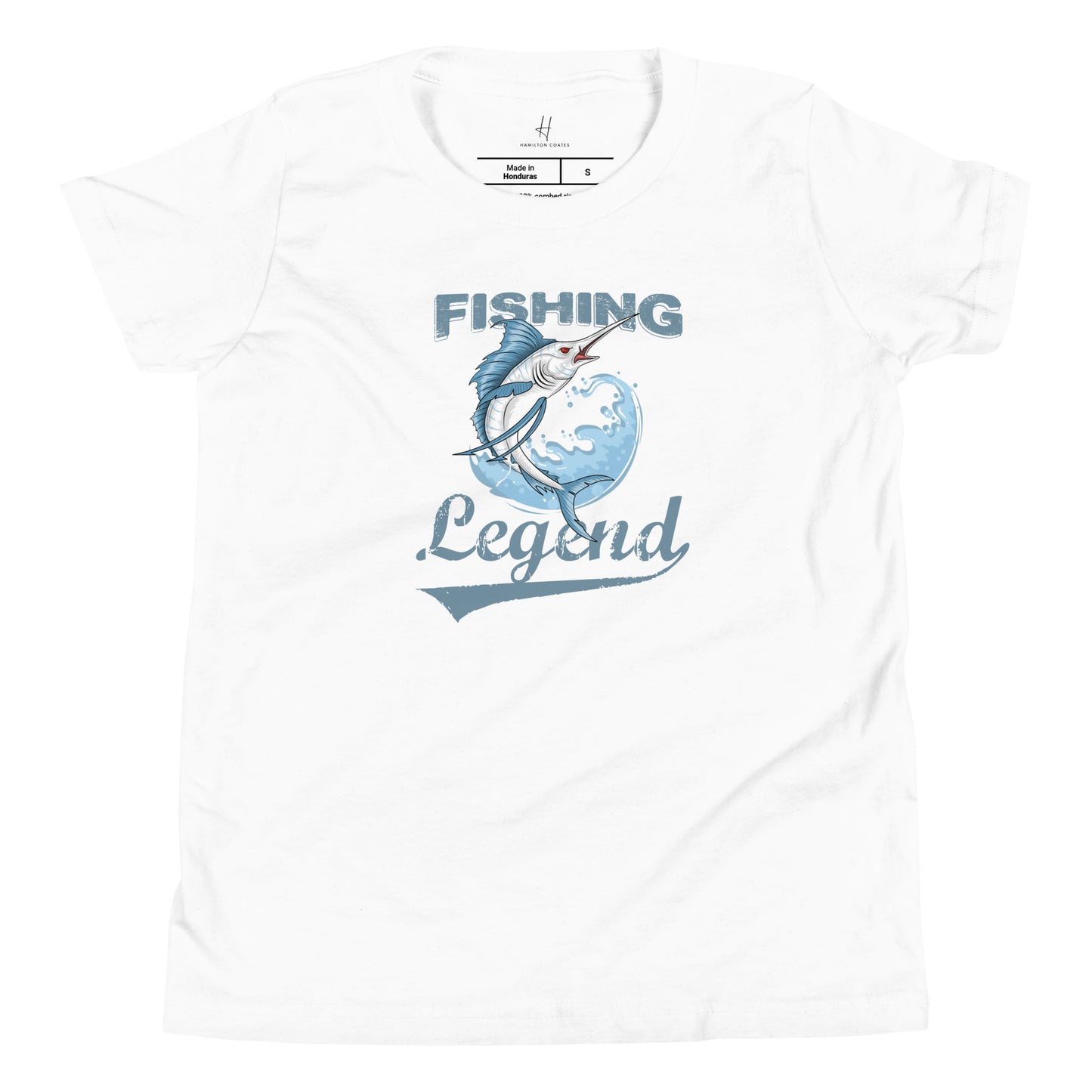 Youth Short Sleeve T-Shirt - Fishing Legend (Marlin)