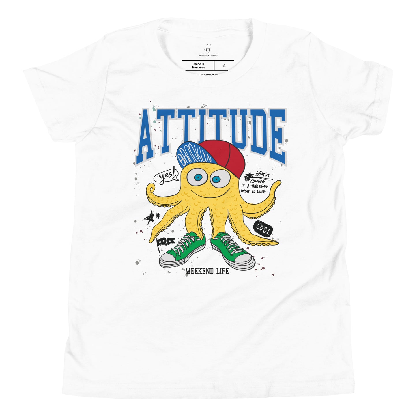 Youth Short Sleeve T-Shirt - New Yorker Attitude Monster