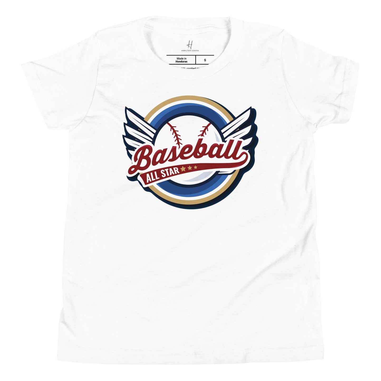 Kurzarm-T-Shirt für Jugendliche – Baseball All Star