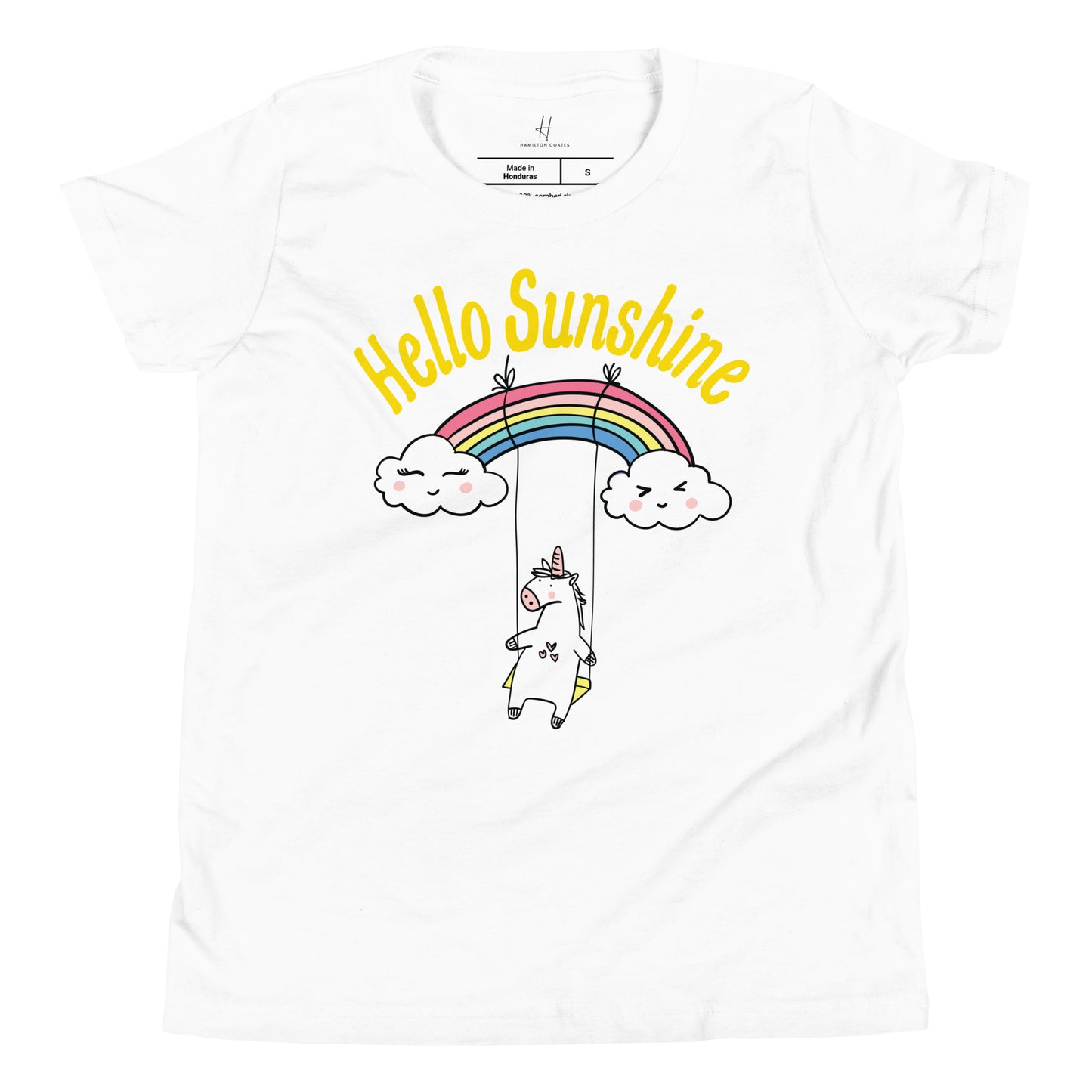 Kurzarm-T-Shirt für Jugendliche – Hello Sunshine
