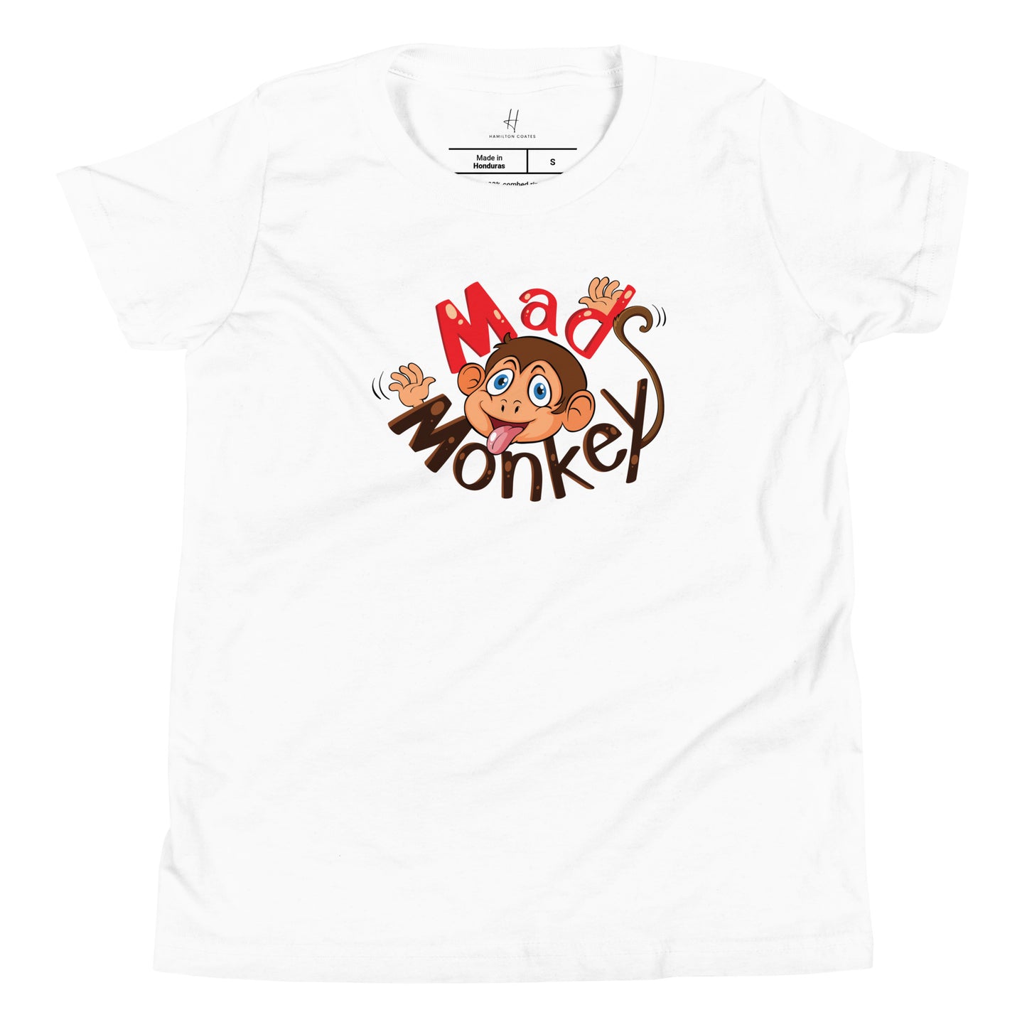 Kurzarm-T-Shirt für Jugendliche – Mad Monkeys