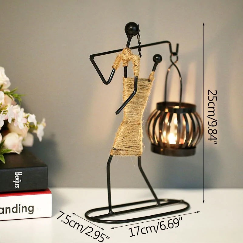 Tribal Impressions Candle Holders