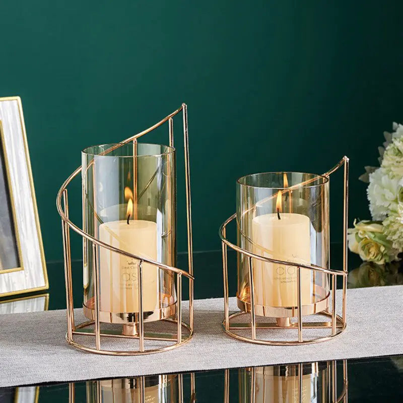 Spiral Elegance Candle Holder