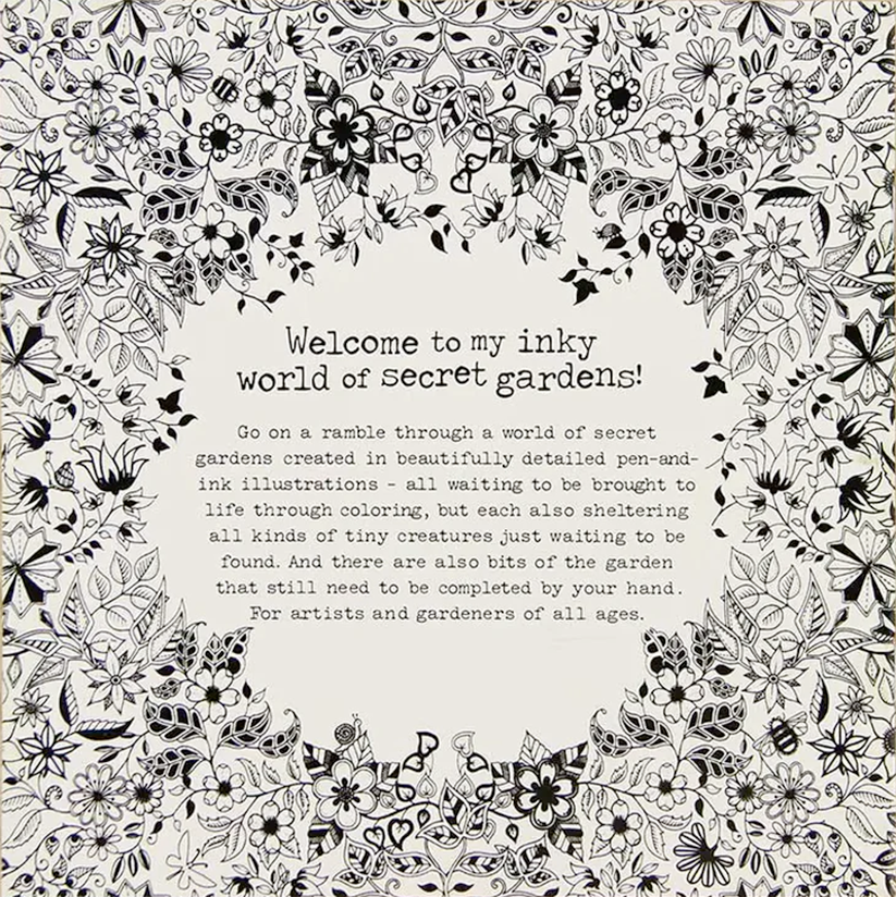 Secret Garden Coloring Book