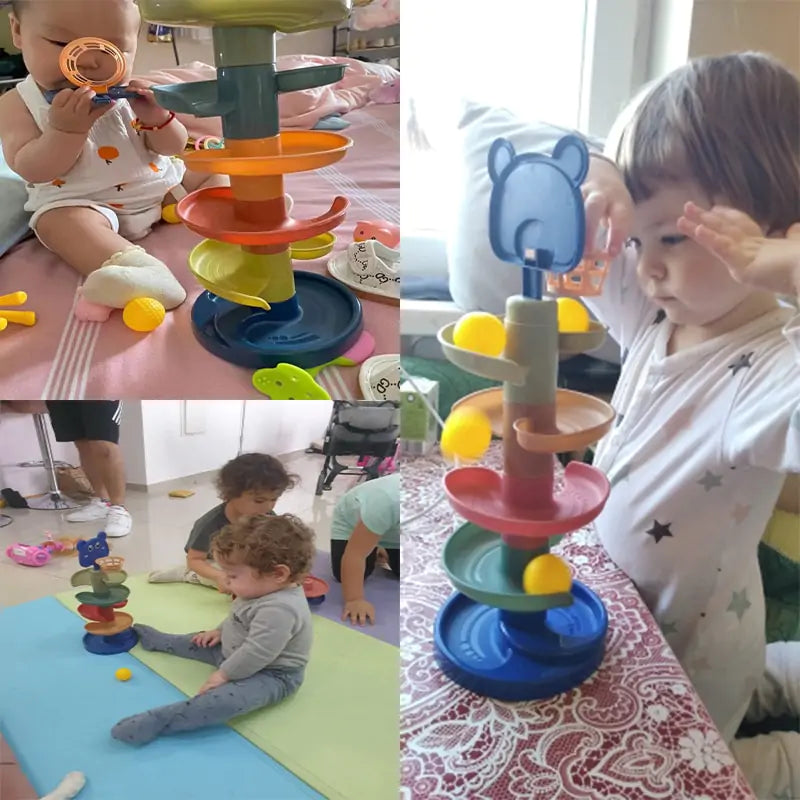 Honey Bear Roll-a-Ball Tower