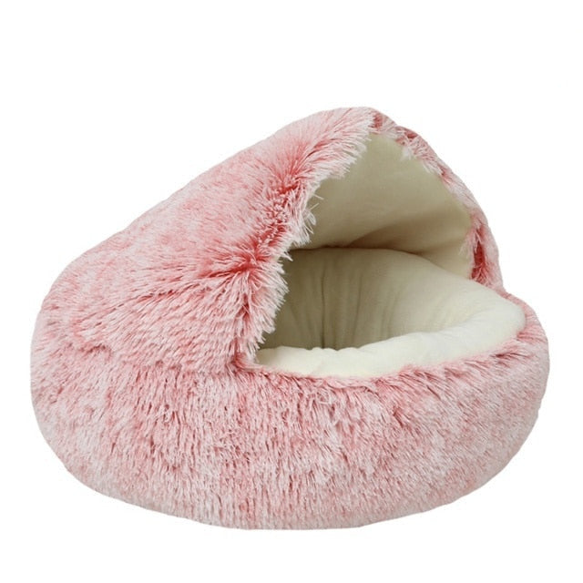 Plush Self-Warming Pet Bed