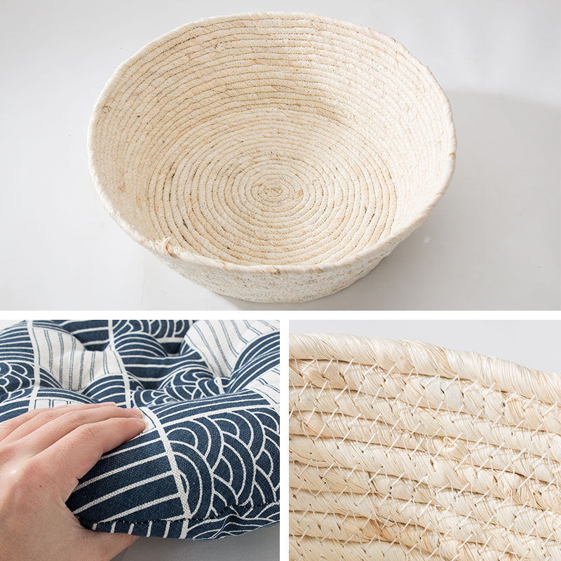 Straw Pet Bed