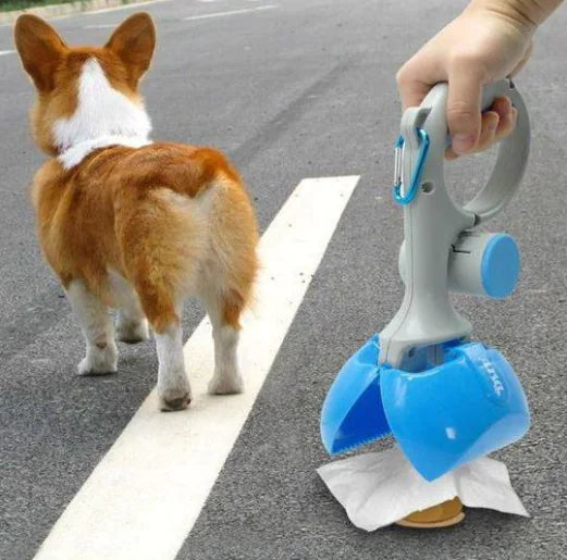 CleanSweep Long-Handle Pet Waste Scooper