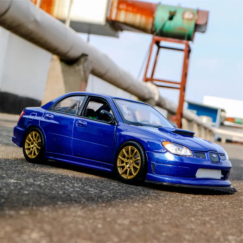 Subaru Impreza Alloy Model Racing Car