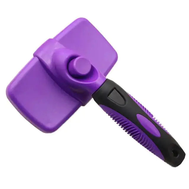SlickPaws Self Cleaning Pet Grooming Brush