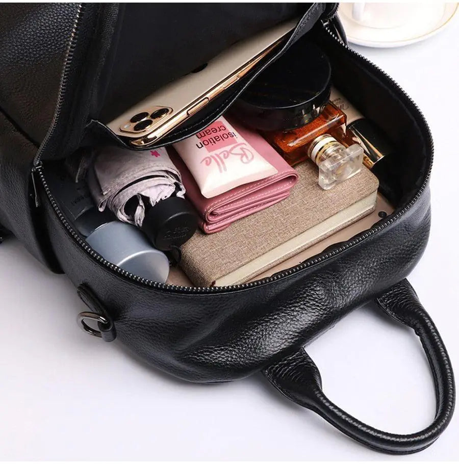 StyleCraft Faux Leather Backpack