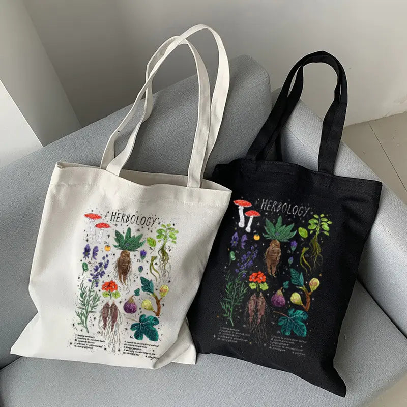 Herbology Canvas Tote Bag