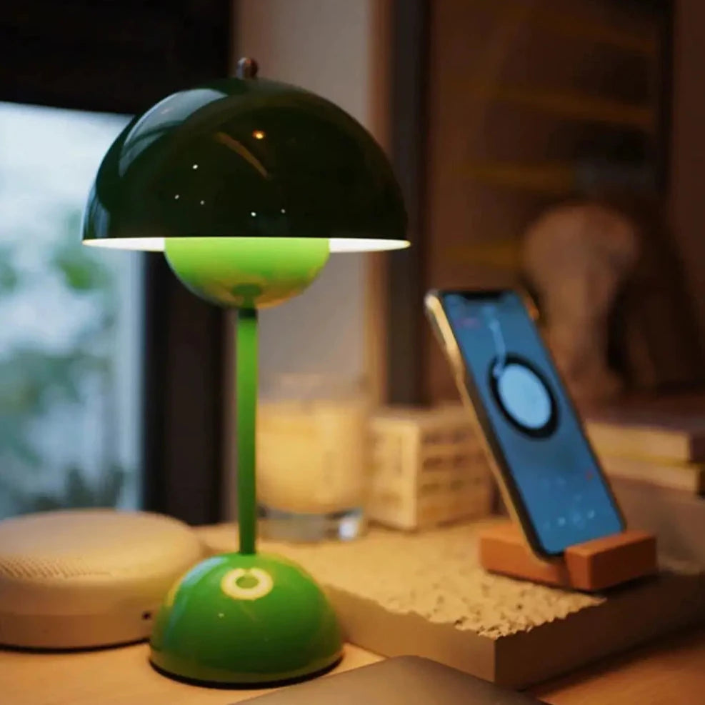 Flowerpot Rechargeable Portable Table Lamp