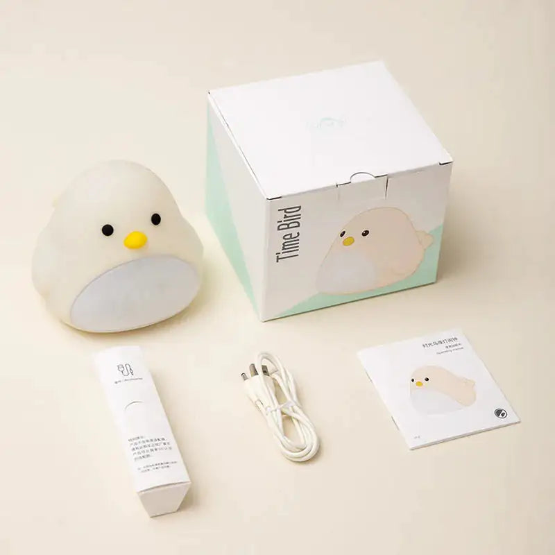 Baby Bird Night Light & Alarm Clock