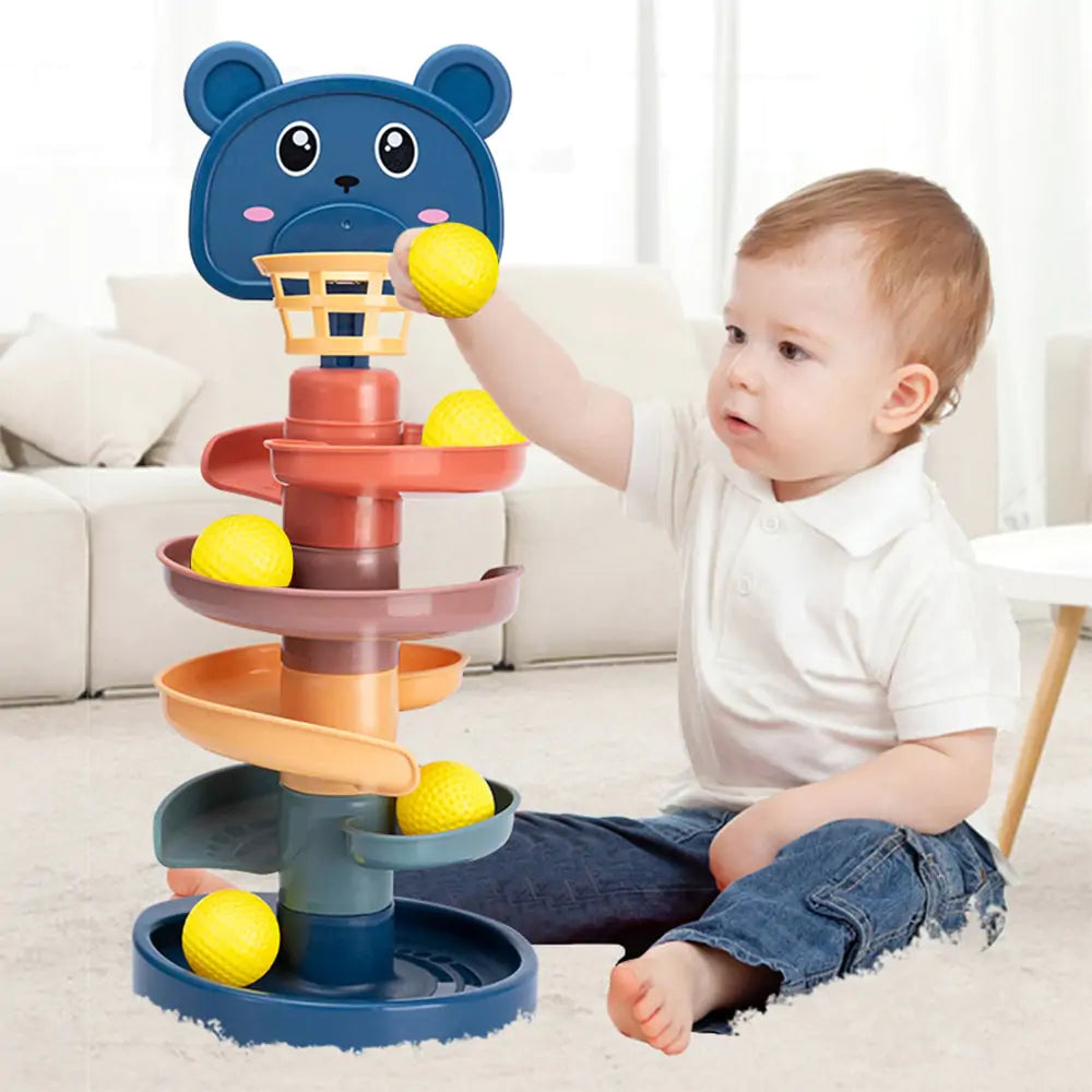 Honey Bear Roll-a-Ball Tower