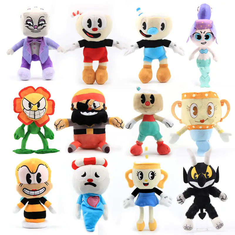 Cuphead Plushies