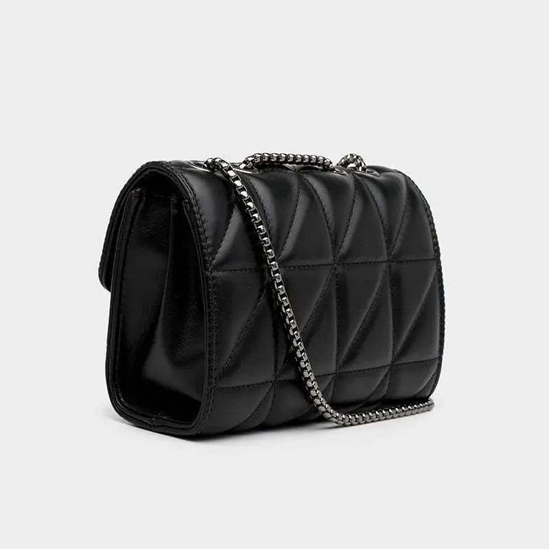 Faux Leather Crossbody HandBag