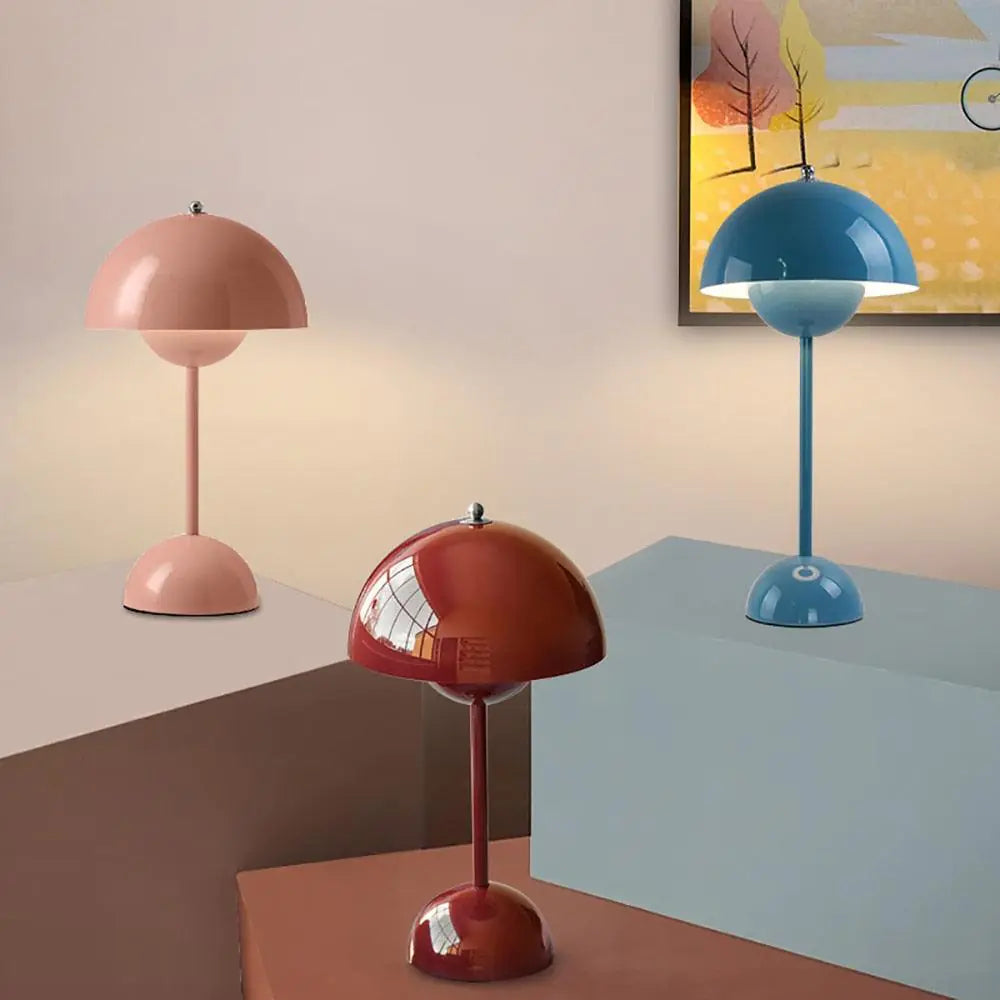Flowerpot Rechargeable Portable Table Lamp