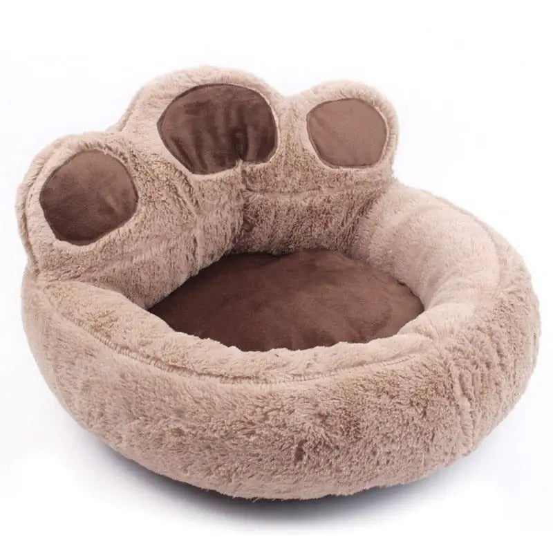 DreamyPaws Washable Paw Shaped Pet Bed