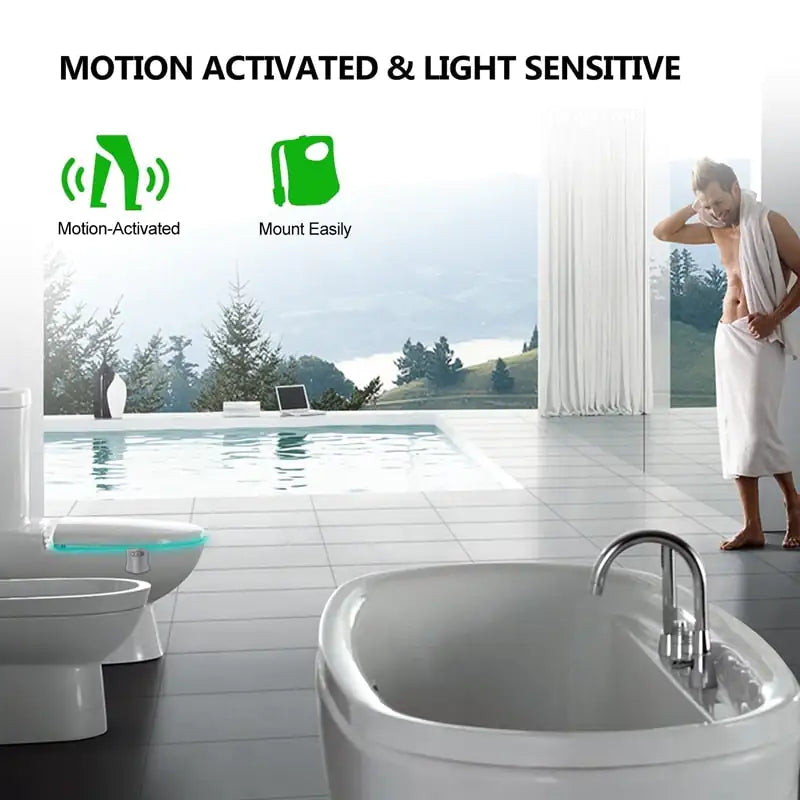 NightGlow Toilet Night Light