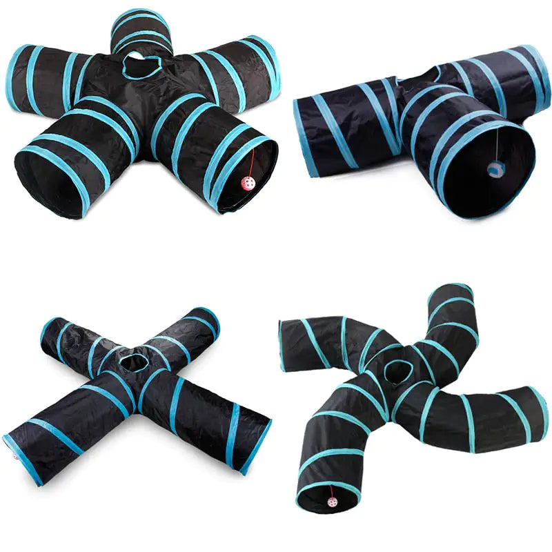 KittyCave Collapsible Cat Tunnel