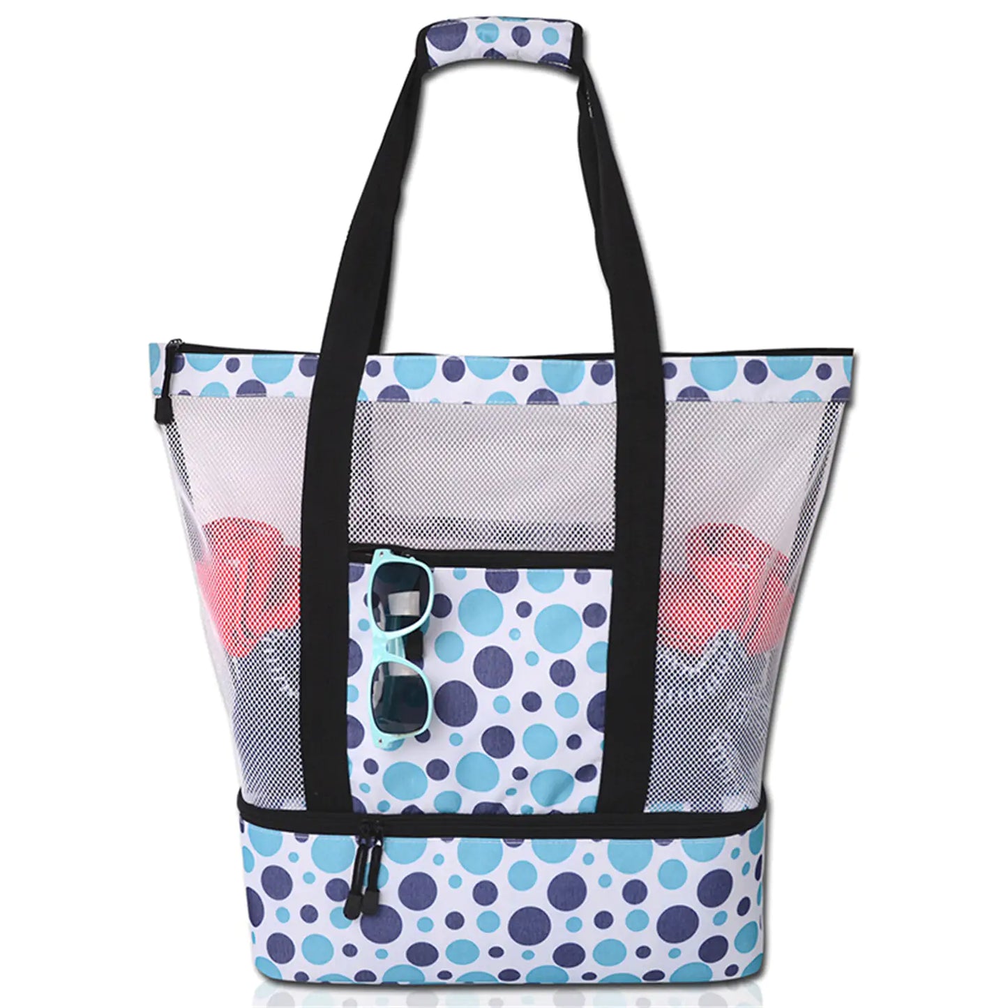 CoolBreeze Mesh Tote Cooler Combo