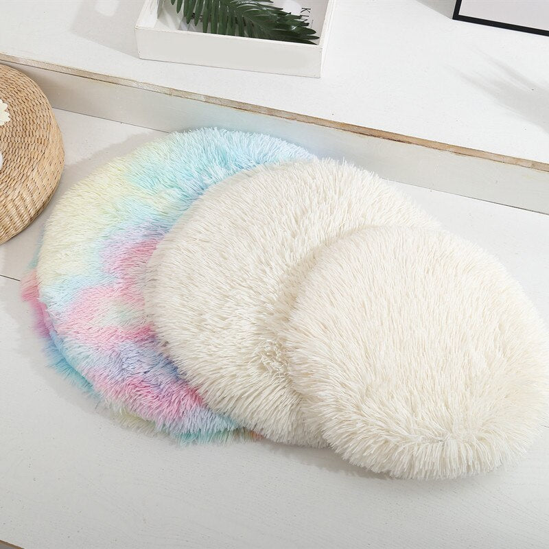 Plush Pet Bed for Smaller Breeds