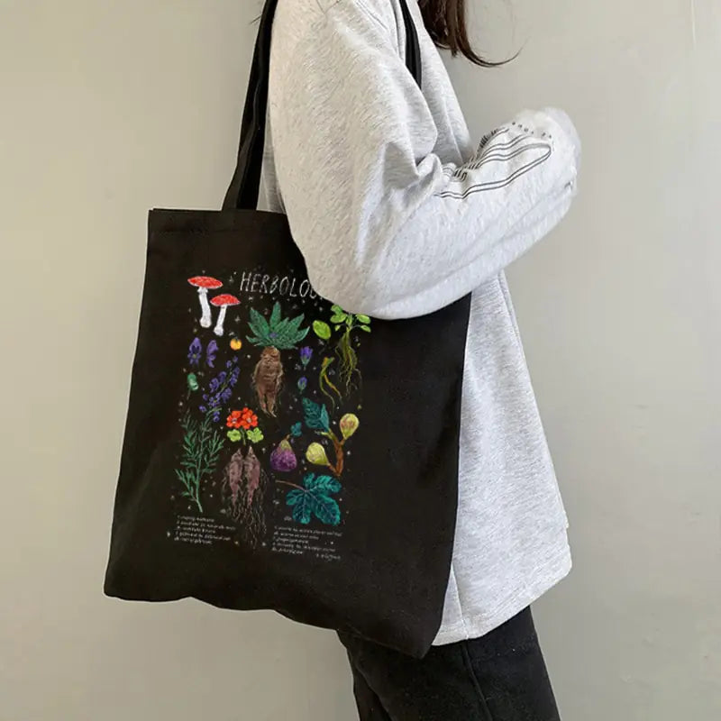 Herbology Canvas Tote Bag
