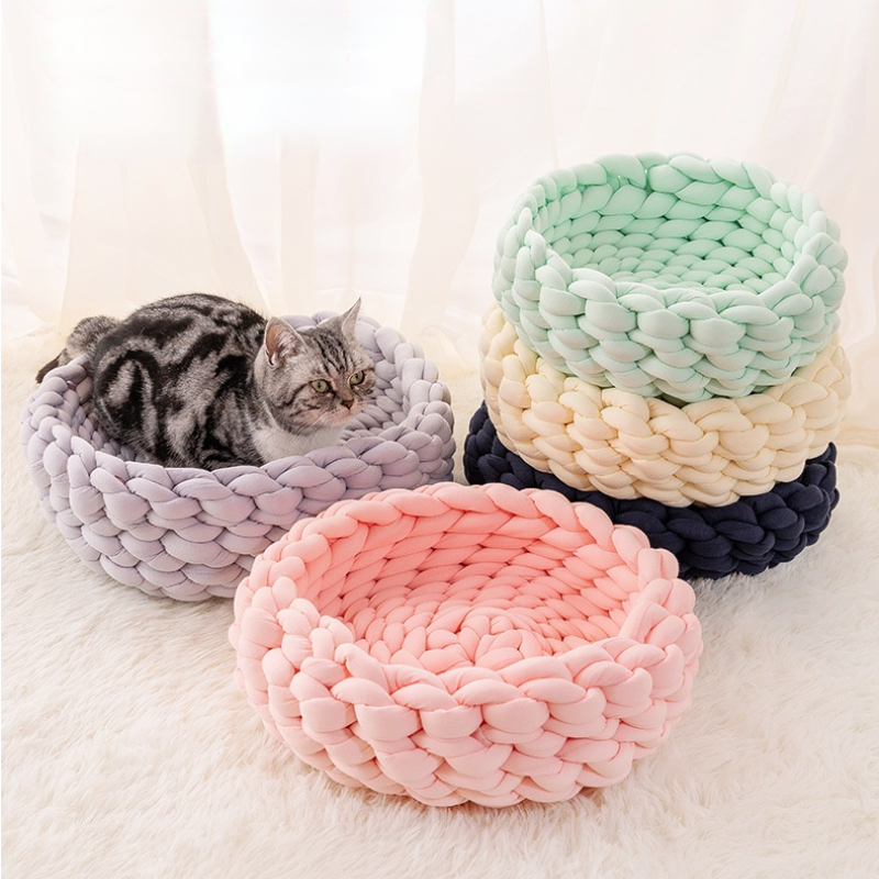 Soft and Cosy Cotton Pet Bed