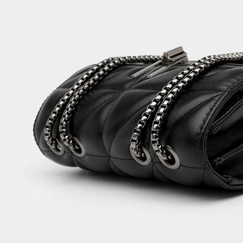 Faux Leather Crossbody HandBag